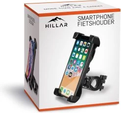 Hillar® Telefoonhouder Fiets Universeel - Smartphone Houder Fiets - Motor - Scooter - GSM Houder Fiets -Extreem Snel Rijden 1200x1121 12