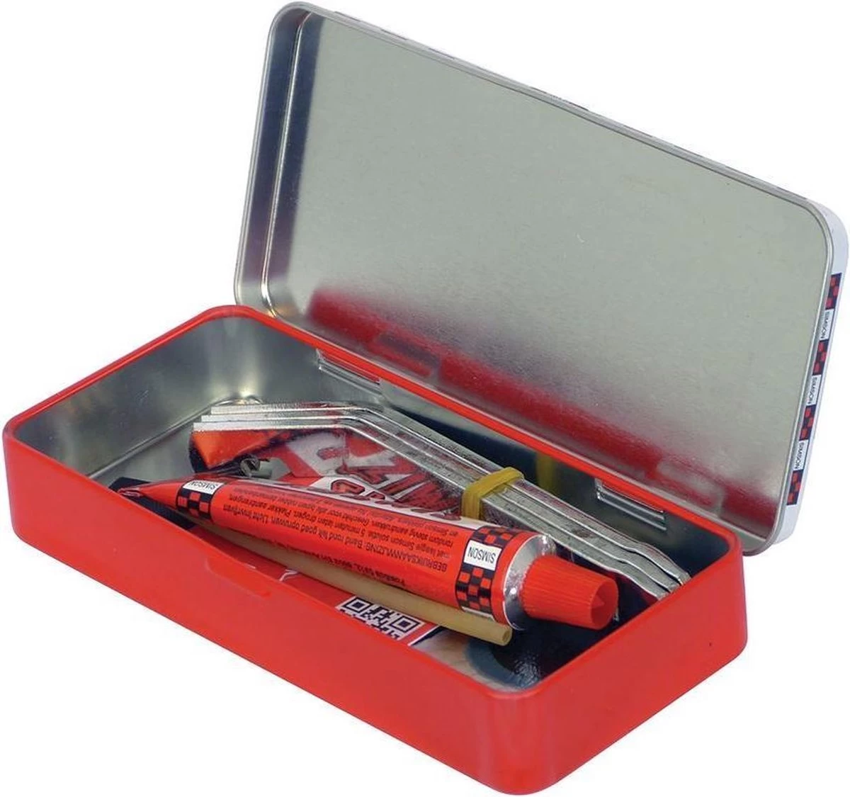 Simson Bandenreparatieset - Bandenplakset Compleet - Type Normaal T.b.v. Fiets - 7 Delig 20 Simson Bandenreparatieset - Bandenplakset Compleet - Type Normaal T.b.v. Fiets - 7 Delig - Afbeelding 18