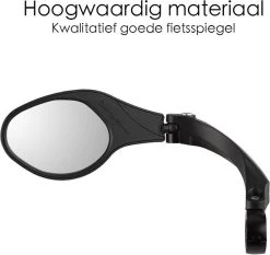 Merkloos Fietsspiegel Ebike Universeel - Zwart - Linker Spiegel - Verstelbaar - Universele Fietsspiegel - Fietsspiegel Op Stuur - Links - Fietsspiegel Achteruitkijk Spiegel - Fietsspiegels Electrische Fiets -Extreem Snel Rijden 1200x1130 2