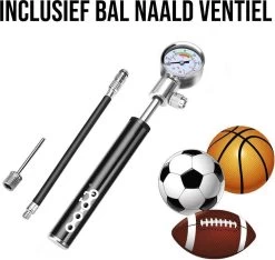 LHP Fietspomp Mini - Analoog Drukmeter - Inclusief Naaldventiel En Fietsbandreparatieset -Extreem Snel Rijden 1200x1138 11