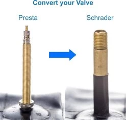 MMOBIEL 5 X Fietsventiel Presta Naar Schrader Adapter SV AV DV Dunlop Frans Ventiel -Extreem Snel Rijden 1200x1142 2