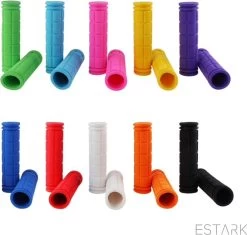 Merkloos ESTARK® - Fietshandvatten - Handvatten - Universeel - Fiets – Mountainbike – Professioneel - Grips - Extra Grip – Fietshandvaten -Handvaten - Handig Te Monteren - Anti-slip – Fietsen – Stuur – Bikegrips – Stevig - Rubber Roze - (R-roze) -Extreem Snel Rijden 1200x1144 3