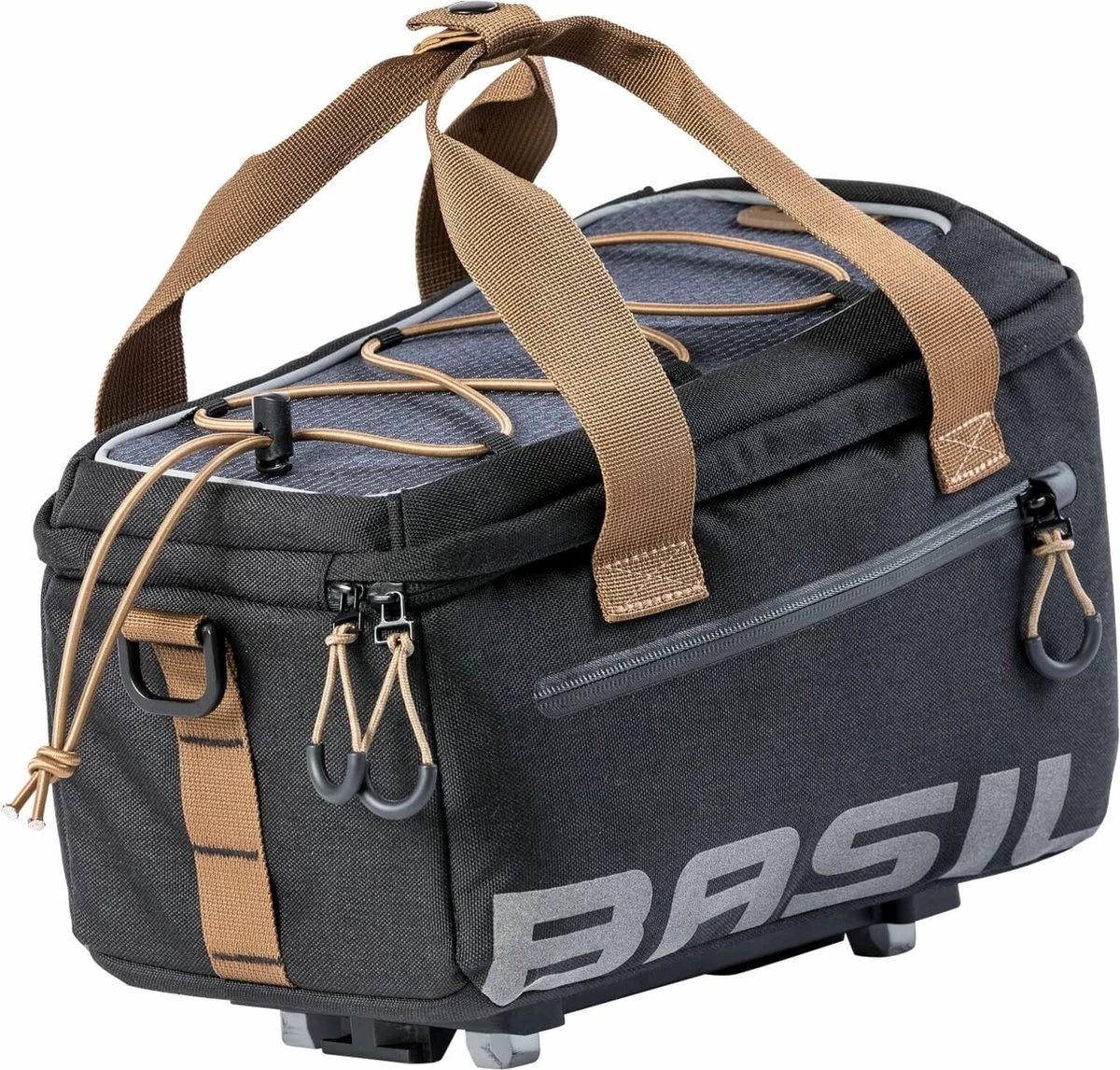 Basil Miles Trunkbag MIK - Bagagedragertas - Zwart - 7 Liter 4 Basil Miles Trunkbag MIK - Bagagedragertas - Zwart - 7 Liter - Afbeelding 2
