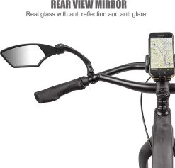 Igoods Fietsspiegel Ebike Links - Fietsspiegel Op Stuur - Verstelbaar -Extreem Snel Rijden 1200x1149 1