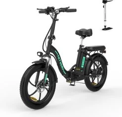 HITWAY Elektrische Fiets - E-Bike - 20 Inch- Fatbike - 250 W- Shimano 7 Versnellingen -Extreem Snel Rijden 1200x1151 2