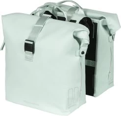 Basil SoHo Dubbele Fietstas Nordlicht - Pastelgroen - 41 Liter