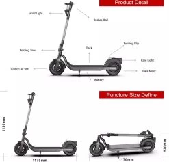Suotu Elektrische Step M5 - 10 Inch Pro - E Scooter - 25 Km/u Speed 350W -Extreem Snel Rijden 1200x1153 2