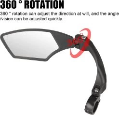 Igoods Fietsspiegel Ebike Links - Fietsspiegel Op Stuur - Verstelbaar -Extreem Snel Rijden 1200x1155 2