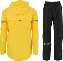 AGU Original Regenpak Essential - Geel/Zwart - XL - Dames & Heren - Waterdicht & Ademend 34 AGU Original Regenpak Essential - Geel/Zwart - XL - Dames & Heren - Waterdicht & Ademend -Extreem Snel Rijden 1200x1156 14