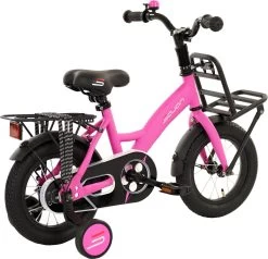 Sajan Kinderfiets - 12 Inch - Mat-Roze - Meisjesfiets 12 Sajan Kinderfiets - 12 Inch - Mat-Roze - Meisjesfiets -Extreem Snel Rijden 1200x1156