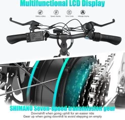 Hitway Elektrische Fiets | E-bike Damesfiets | 26 Inch | 250W Motor | Wit -Extreem Snel Rijden 1200x1158 6