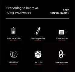 OUXI - V5 - 16 Inch - Elektrische Fiets - E Bike - Elektrische Vouwfiets - APP IOS/ Android - 500W Motor - 15Ah Lithuim Ion Batterij - Zwart -Extreem Snel Rijden 1200x1158 7