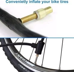 MMOBIEL 5 X Fietsventiel Presta Naar Schrader Adapter SV AV DV Dunlop Frans Ventiel -Extreem Snel Rijden 1200x1159 4