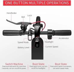 Suotu Elektrische Step R6 - 8.5" Wielen - 25km/u - 25 Bereik - Instelbaar Snelheid Via APP - Zwart 16 Suotu Elektrische Step R6 - 8.5" Wielen - 25km/u - 25 Bereik - Instelbaar Snelheid Via APP - Zwart -Extreem Snel Rijden 1200x1164 4
