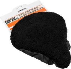 Benson Universele Fiets Zadeldek - Imitatie Schapenvacht - Bont - Zwart -Extreem Snel Rijden 1200x1165 7