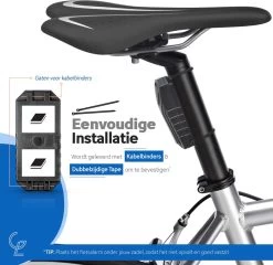 Merkloos Fietsalarm Met Afstandsbediening – Waterdicht – Fietsslot – SOS Geluid – Geschikt Voor Fiets & E Bike – Alarmsysteem – Scooter Alarm - Zwart -Extreem Snel Rijden 1200x1166 11