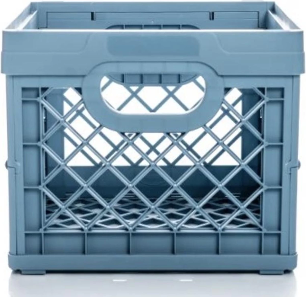 Tontarelli Vouwkrat - 1 Stuk - Vierkant - Gerecycleerd Blauw - 25 Liter 3 Tontarelli Vouwkrat - 1 Stuk - Vierkant - Gerecycleerd Blauw - 25 Liter