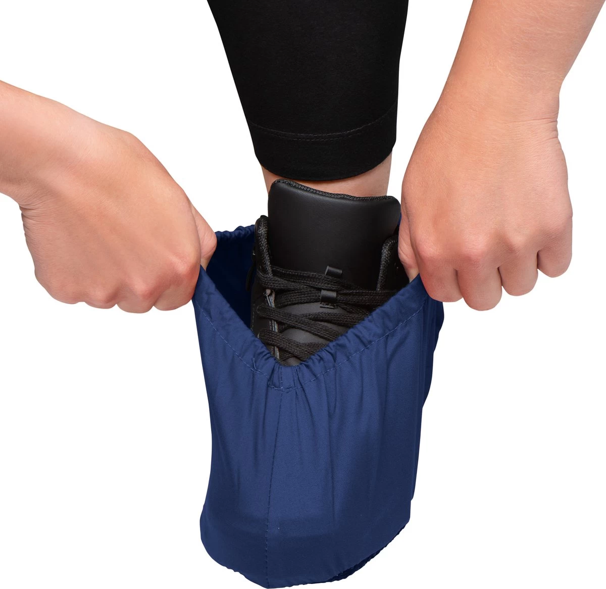 Premium Overschoenen | Maat 40-45 | Marine Blauw | Antislip | Sterk | Wasbaar 5 Premium Overschoenen | Maat 40-45 | Marine Blauw | Antislip | Sterk | Wasbaar - Afbeelding 3