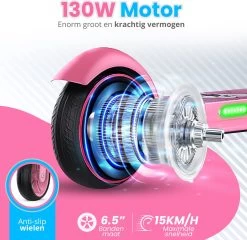 Stay-on Kes 1 Roze - Elektrische Step Voor Kinderen Met Bluetooth Speaker En Led Color Lights - Met Nederlandse Handleiding -Extreem Snel Rijden 1200x1167 2