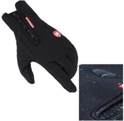 Merkloos Fietshandschoenen Unisex - Zwart - Maat S -Extreem Snel Rijden 1200x1167 9