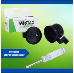 Fietsbel Voor Apple AirTag - AirTag Houder - AirTag Fiets - AirTag Hoesje - Incl. Schroevendraaier Voor Montage - Waterdicht -Extreem Snel Rijden 1200x1169 2