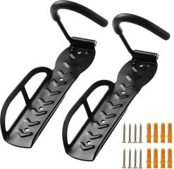 Merkloos Fiets Ophangsysteem 2x | Fietshaak | Muurbeugel | Ophangbeugel | Fietsbeugel | Fietsenrek -Extreem Snel Rijden 1200x1170 10