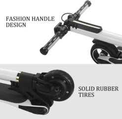 * SUPERDEAL * Techno LITE - Elektrische Step - Super Lichtgewicht - 23 Km/u - 3 Rijstanden - Opvouwbaar - Met LED Verlichting Voor & Achter - Zwart -Extreem Snel Rijden 1200x1170 3