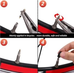 Merkloos Frans Ventiel - Fietsventiel - Banden Pompen - 2 Stuks -Extreem Snel Rijden 1200x1177 1