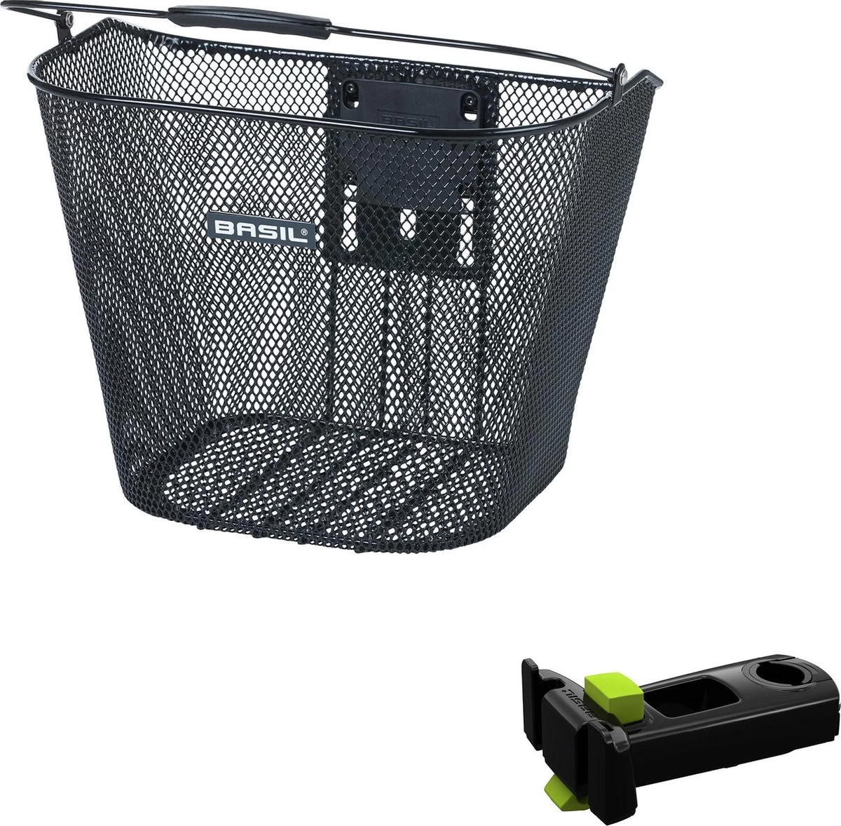 Basil Bremen BE - Fietsmand - Inclusief Systeem - Voorop - Zwart 15 Basil Bremen BE - Fietsmand - Inclusief Systeem - Voorop - Zwart - Afbeelding 13