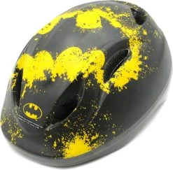 Mickey Mouse Batman Jongens Fietshelm - Zwart - 52-56 Cm