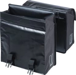Basil Urban Load Dubbele Fietstas MIK - 48-53 Liter - Zwart