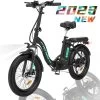 HITWAY Elektrische Fiets - E-Bike - 20 Inch Fatbike - 250 W- Shimano 7 Versnellingen -Extreem Snel Rijden 1200x1183