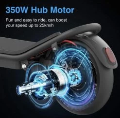 Windgoo M20 - Elektrische Step - E Scooter 350W - 10.4Ah Batterij - 10 Inch Luchtbanden -Extreem Snel Rijden 1200x1183 3