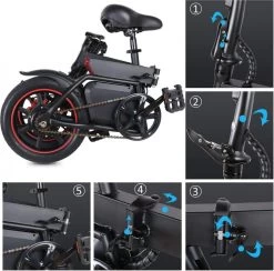 Windgoo B-20 Elektrische Vouwfiets - Snelheid 20 Km/h - 15 Km Bereik - Schijfremmen -Extreem Snel Rijden 1200x1187 1