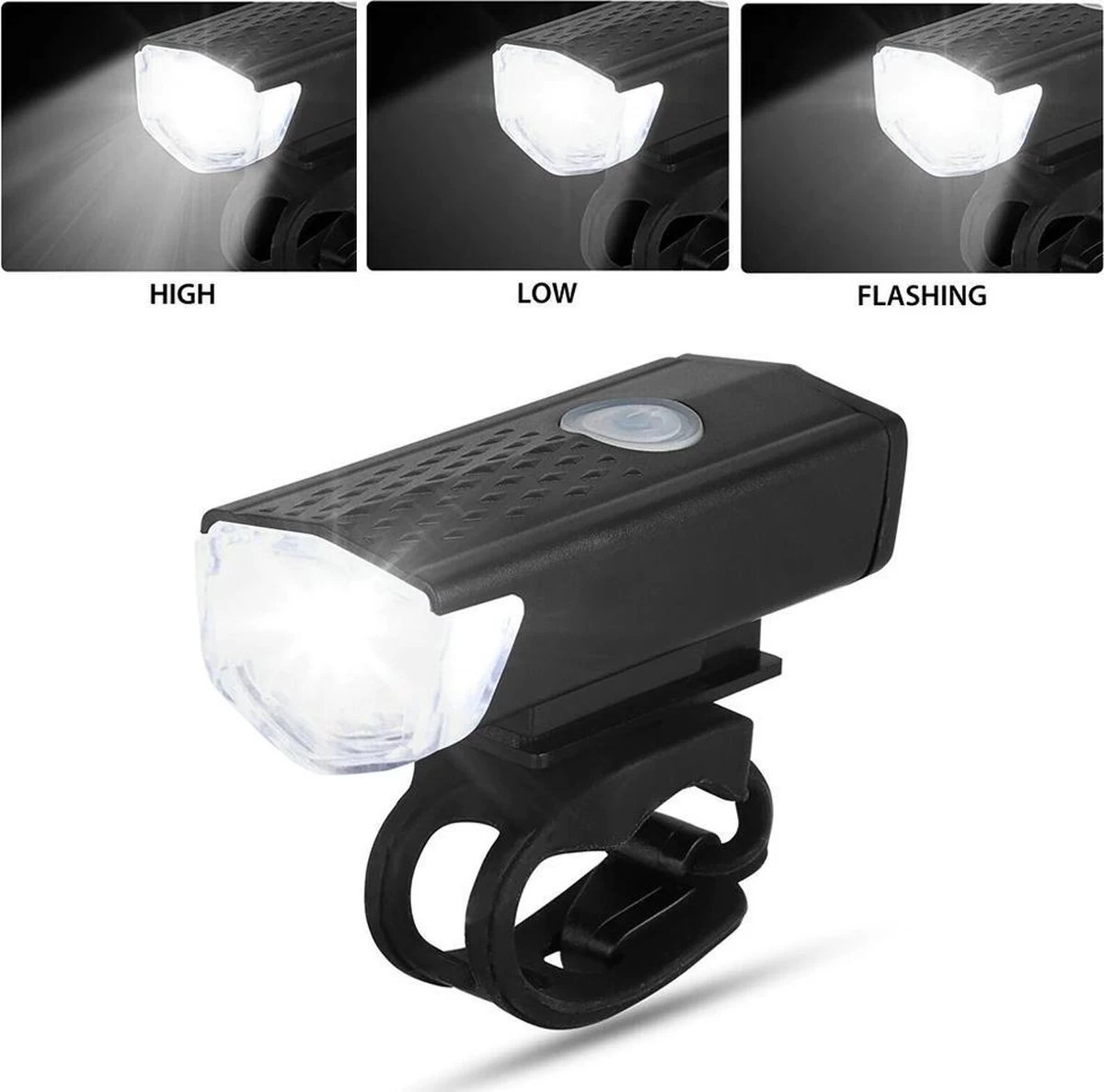 Merkloos Fietsverlichting Usb Oplaadbaar - LED - Lampen Set - Voor & Achter - Mountainbike - Racefiets - Fiets 7 Merkloos Fietsverlichting Usb Oplaadbaar - LED - Lampen Set - Voor & Achter - Mountainbike - Racefiets - Fiets - Afbeelding 5