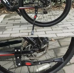 Ekkong - Fietsstandaard Enkel 26 Cm Zijstandaard Aluminium Roestvrij Fiets Mountainbikes Makkelijk - Mountainbike Standaard Universeel - MTB Kickstand -Extreem Snel Rijden 1200x1193 4