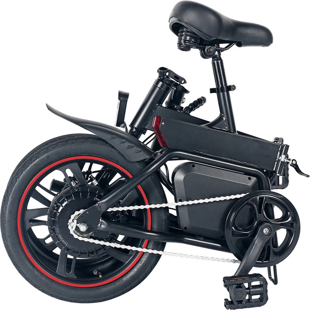 Merkloos Windgoo B20 PRO - E Bike - Elektrische Fiets - 16 Inch - 250W - 7.8Ah Batterij - Max. 25km/u - Zwart - Incl. GSM Houder 16 Merkloos Windgoo B20 PRO - E Bike - Elektrische Fiets - 16 Inch - 250W - 7.8Ah Batterij - Max. 25km/u - Zwart - Incl. GSM Houder - Afbeelding 14