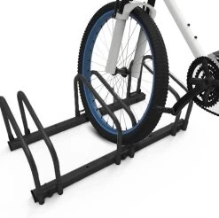 Alora Fietsenrek Voor 3 Fietsen Zwart- Met Muurbevestiging - Fietsen Rek -Extreem Snel Rijden 1200x1196 8