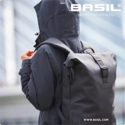 Basil SoHo Fietsrugzak Nordlicht - Enkele Fietstas - Mosgroen - 17 Liter -Extreem Snel Rijden 1200x1198 10