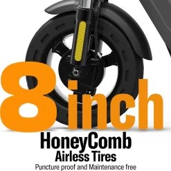 Suotu Elektrische Step - Series (Rytigo 6) - 8.5" Wielen - 25km/u Speed - 25 Bereik - Instelbaar Snelheid Via APP - Zwart -Extreem Snel Rijden 1200x1199