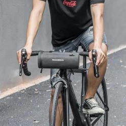 Merkloos Decopatent® PRO Stuurtas Fiets - Fietstas Stuur Frametas - Waterdicht - Racefiets - Koersfiets - MTB - Electrische Fiets - Ebike -Extreem Snel Rijden 1200x1200 1049