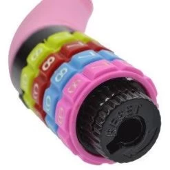 Benson Stahlex Ø10mm / 65cm Kabelslot Schlechts 230g Met Cijferslot | Het Eerste Fietsslot Voor Uw Kind | Roze -Extreem Snel Rijden 1200x1200 1069