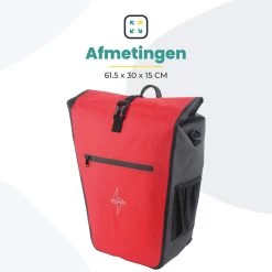 Voltano Luxe E-bike Fietstas 28L – Zwart / Rood – Pakaftas Met Laptop Vak – 100% Waterdicht - Met Gratis Schouderband 30 Voltano Luxe E-bike Fietstas 28L – Zwart / Rood – Pakaftas Met Laptop Vak – 100% Waterdicht - Met Gratis Schouderband -Extreem Snel Rijden 1200x1200 1122