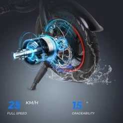 Merkloos Windgoo - B3 Pro V2 - Elektrische Long-Range E-Bike Met Trappers - E-bike - 25Km / H - Zwart -Extreem Snel Rijden 1200x1200 119