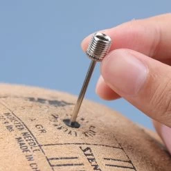 Ventielnaald Balpomp - Ballenpomp Naalden - Voetbalpomp - Basketbalpomp - Opblaasventiel - Ventiel Van Bal Naar Auto - Amerikaans - RVS