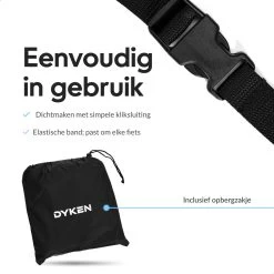 Dyken Fietshoes - Universele Fietsbeschermhoes - Waterdicht - Voor Fietsen En (kleine) Scooters - 300D Oxford - 1-2 Fietsen -Extreem Snel Rijden 1200x1200 1253