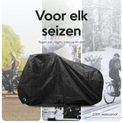 Dyken Fietshoes - Universele Fietsbeschermhoes - Waterdicht - Voor Fietsen En (kleine) Scooters - 300D Oxford - 1-2 Fietsen -Extreem Snel Rijden 1200x1200 1254