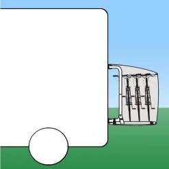 STAR Fietsdragerhoes Van DS COVERS – Outdoor – Waterdicht – Met Gevarenbordhouder – 300D Oxford – Incl. Opbergzak – Geschikt Voor 2/3 Fietsen – Beschermt De Fiets(en) Achterop De Caravan En Camper -Extreem Snel Rijden 1200x1200 1258