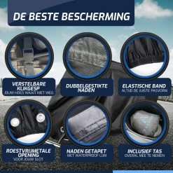 Easavida Fietshoes Voor 1/2 Fietsen – Fietsbeschermhoes – Waterdicht – 200 X 85 X 110 Cm – Inclusief Opbergtas -Extreem Snel Rijden 1200x1200 1263