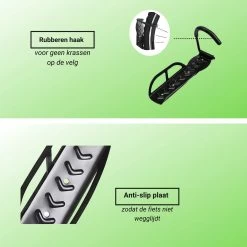 Merkloos Fiets Ophangsysteem -fietshaak- Muurbeugel Fiets- Ophangbeugel Fiets-Fietsbeugel Muur- Geschikt Voor Mountainbikes En Racefietsen- Max 30 Kg- Incl. Montagemateriaal Met Potlood- Geschikt Voor Stevige/gladde Muur 14 Merkloos Fiets Ophangsysteem -fietshaak- Muurbeugel Fiets- Ophangbeugel Fiets-Fietsbeugel Muur- Geschikt Voor Mountainbikes En Racefietsen- Max 30 Kg- Incl. Montagemateriaal Met Potlood- Geschikt Voor Stevige/gladde Muur -Extreem Snel Rijden 1200x1200 1396